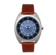 Victor Blue-Grey/Russet | Blue Dial