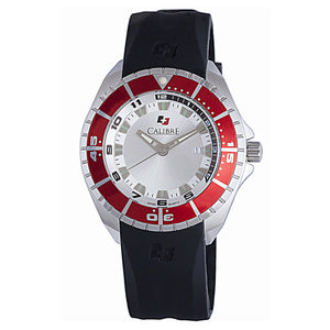 Sea Knight Silver, Black Rubber | Silver Dial
