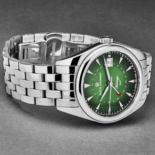 Heritage 21010.2334 / Green | Green Dial