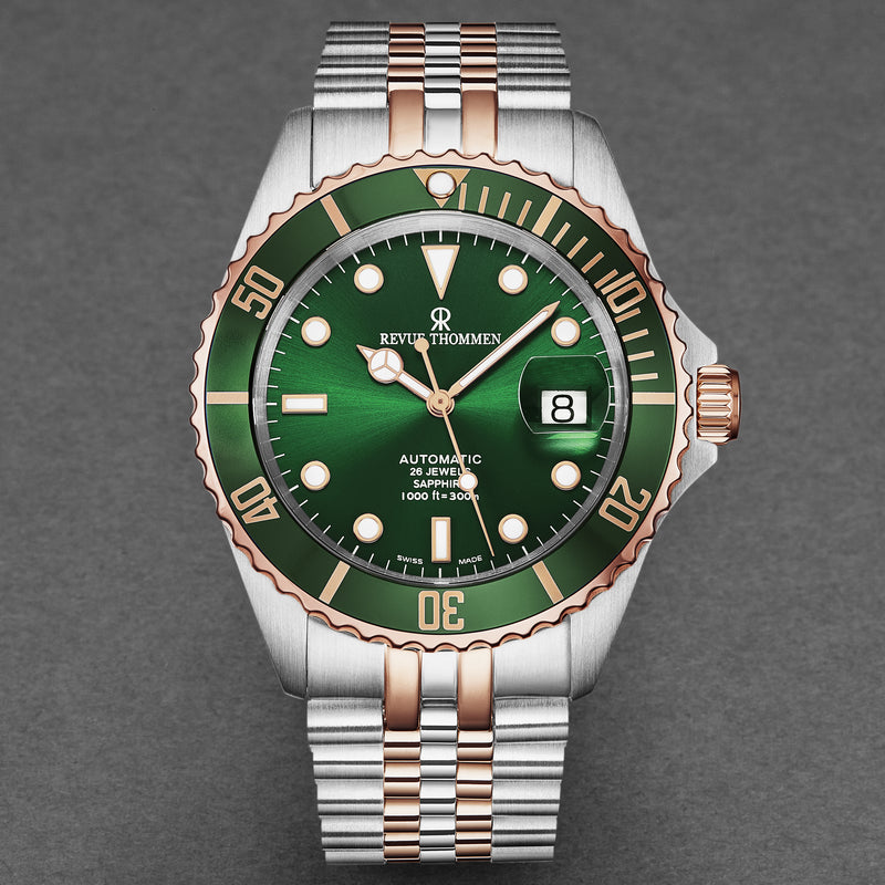 Diver 17571.2254 / Green | Green Dial