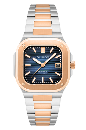 Quadrata Automatic Blue / Stainless Steel | Blue Dial