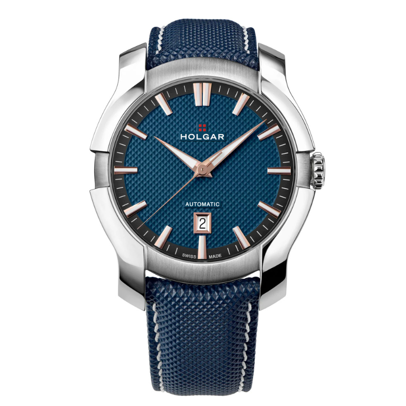 Blue & Gold Sport Automatic 44mm | Black & Blue Dial