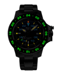 Engineer Hydrocarbon AeroGMT II Black and brown Black Dial