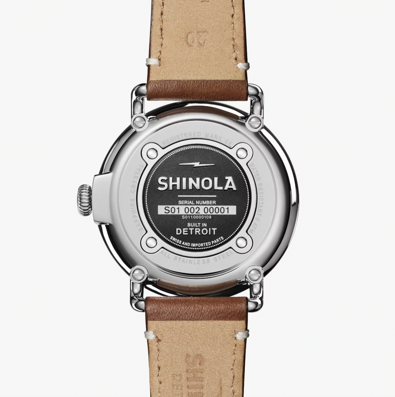 Runwell 41 White | White Dial – Watch Gang