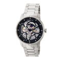 Ryder Silver/Black Black Dial