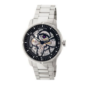 Ryder Silver/Black Black Dial