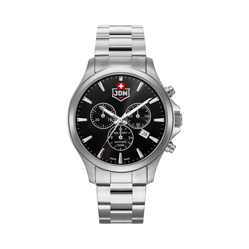 Alpha Chrono Black Dial / Steel | Black Dial