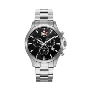 Alpha Chrono Black Dial / Steel Black Dial