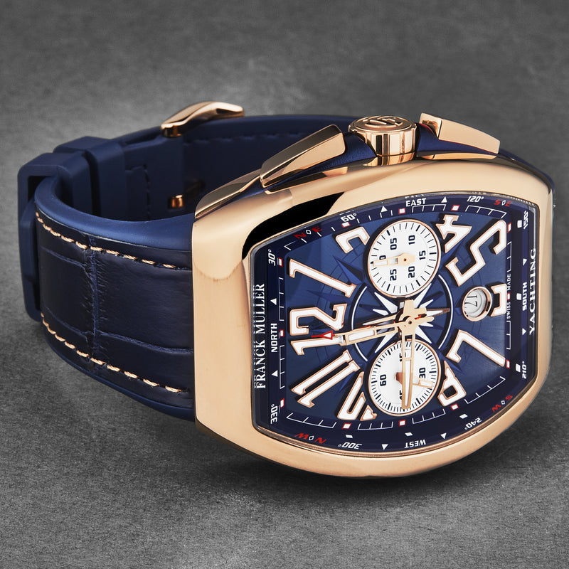Vanguard YACHT 45CCYACHTGLD-1 / Blue | Blue Dial
