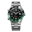 Roadmaster Pilot GMT 40mm Black Dial / Black and Green Bezel | Black Dial