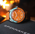 Fleuss Automatic Orange / Leather | Orange Dial