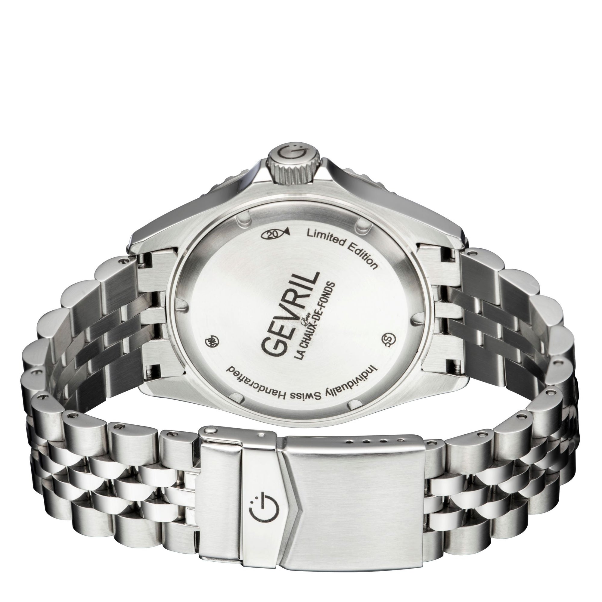 Selita SW330 GMT Diver watch Ceramic rotating bezel black red | Black Dial