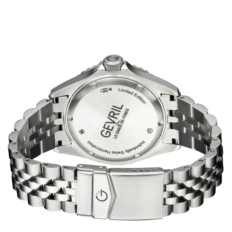 Selita SW330 GMT Diver watch Ceramic rotating bezel black red | Black Dial
