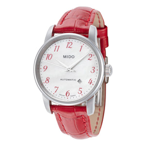 Baroncelli 29 mm / White / Red White Dial
