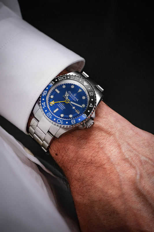 Deep Marine Explorer II GMT – Blue Dial