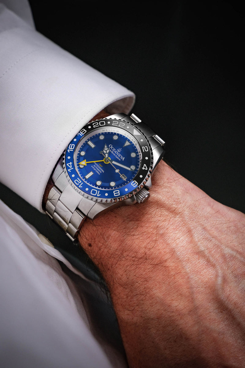 Deep Marine Explorer II GMT – Blue Dial