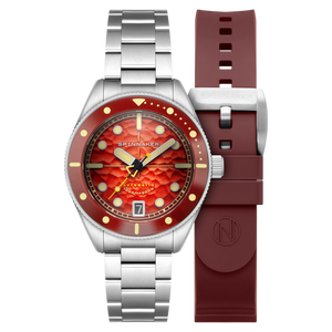 CHALLENGER AUTOMATIC Red / Stainless Steel | Red Dial