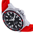 Reef Strap Watch w/Date Red | Black Dial