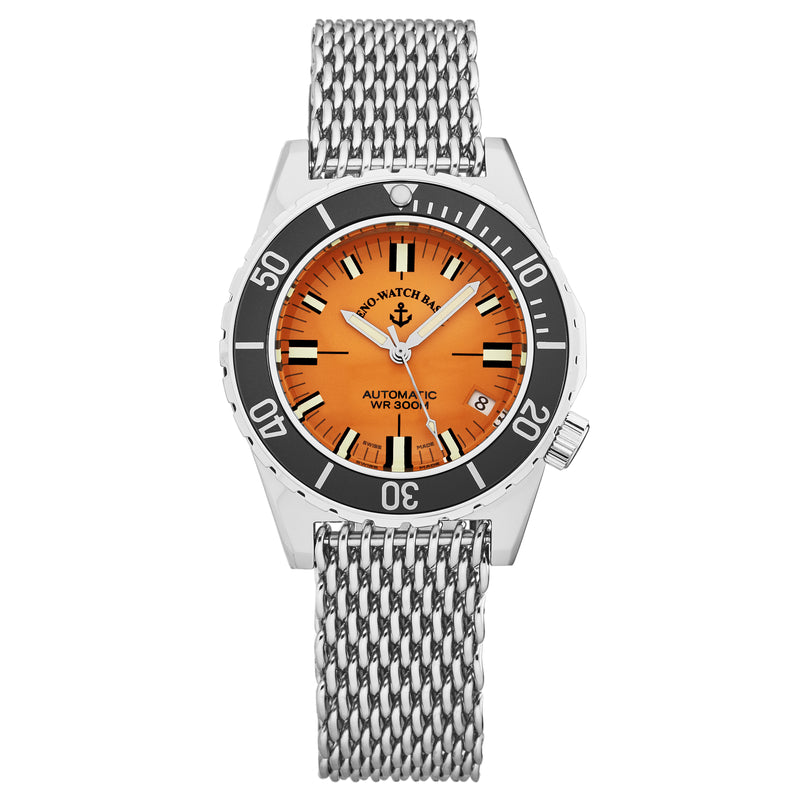 Army diver 485N-A5MM / Orange | Orange Dial