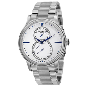 Multifunction Silver Tone/Stainless Steel/Stainless Steel | White Dial