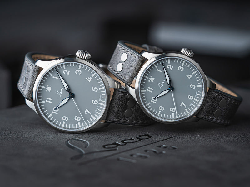 Augsburg Grau 42 Automatic / Leather Strap | Gray Dial