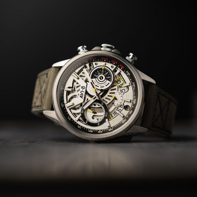 Matador Silver / Green | Silver Dial