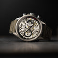 Matador Silver / Green | Silver Dial