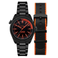 COSWORTH COSTIN MECA-QUARTZ LIMITED EDITION BLACK / STAINLESS STEEL | Black Dial