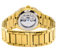 Potente IP Gold/Blue Dial,IP Gold band, Swiss Automatic Dress Watch | Blue Dial