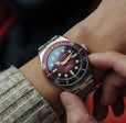 Spence 300 Red Dial / Stainless Steel | Red Dial