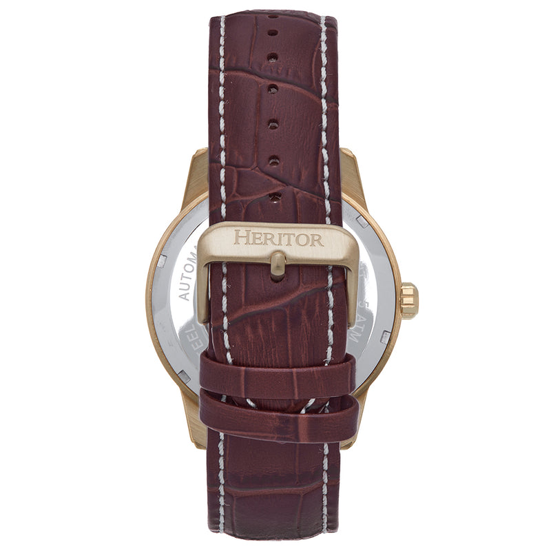 Davies Gold/Brown | White Dial
