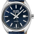 Five Points Gevril Selita SW200 Swiss Made Five Points Watch Italian Blue Leather | Blue Dial