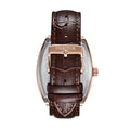 Masterson w/ 24 Hour Hand Brown / Rose Gold Black Dial