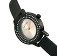 Cambridge w/ Swarovski Crystals Black | Silver Dial
