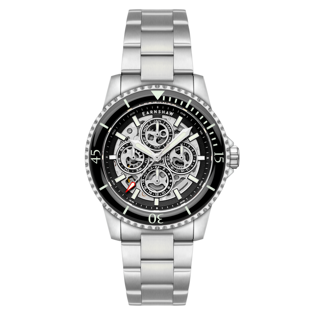 Admiral Duncan Triple Calendar Skeleton Automatic Black Admiral Duncan Triple Calendar Skeleton Automatic Black