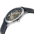 Five Points - Skeleton Slim ETA 2892 movement, Blue Skeletal Dial, Blue Italian Leather Strap | Blue Dial