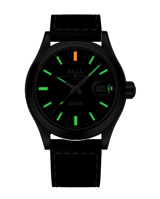 Engineer M Marvelight 40mm Black | Black Dial