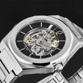 Open mind MAN-RO-01-SM / Black / Stainless-Steel | Black Dial