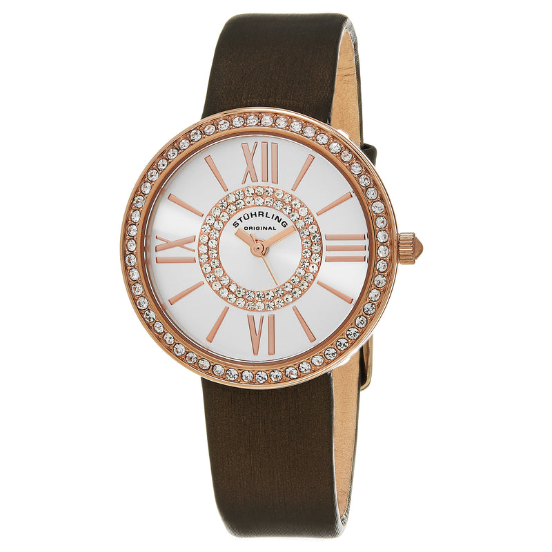 Vogue Brown Leather | Silver Dial