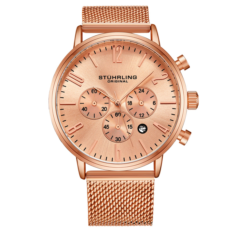 Monaco Rose/Stainless Steel/Rose Dial/Rose Case 3932.4