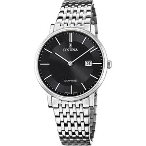 Classic Black / Stainless Steel Black Dial
