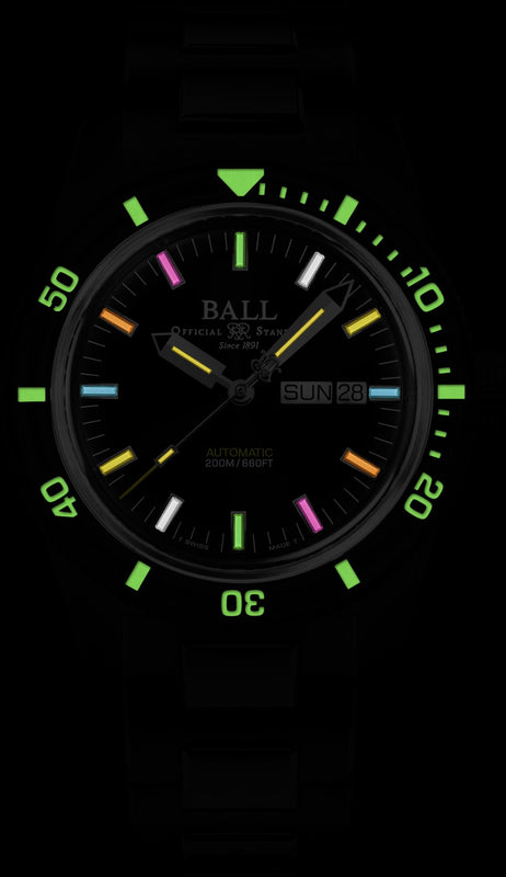 Engineer II Skindiver Heritage Black / Bracelet | Black Dial