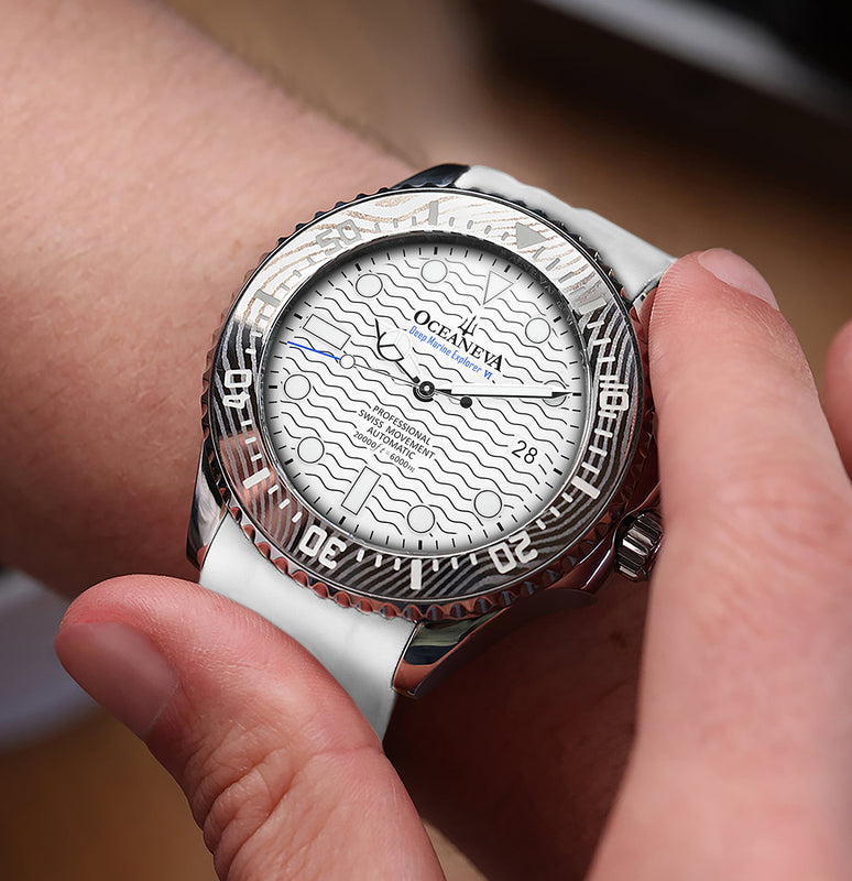 Deep Marine Explorer VI 6000m Grade 5 Titanium 6000m/WhiteDial | White Dial