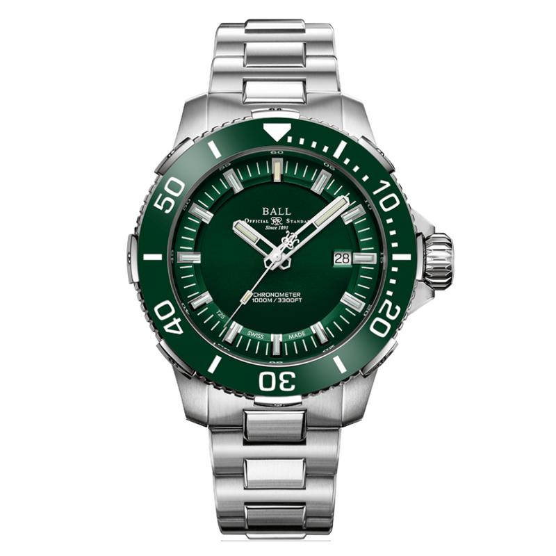 DeepQuest II Ceramic 42mm | Green Dial