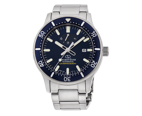 STAR Mechanical Sports Watch, Metal Strap - 43.6mm | Blue Dial