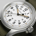 KHAKI FIELD White / Fabric White Dial