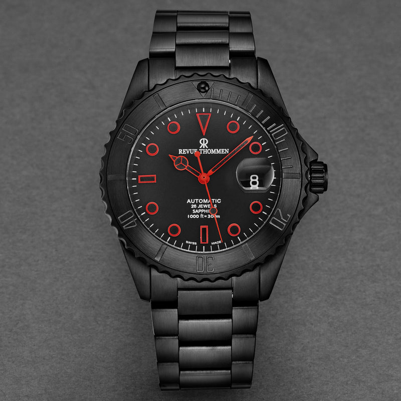 Diver 17571.2676 / Black | Black Dial