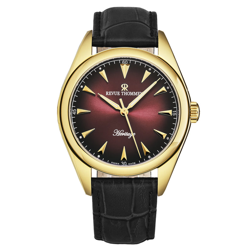 Heritage 21010.2516 / Burgundy | Red Dial