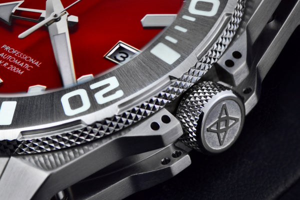 Silverjet AM/PM NH37 Automatic Red Dial | Red Dial