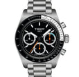 PR516 Mechanical Chronograph Silver-tone | Black Dial